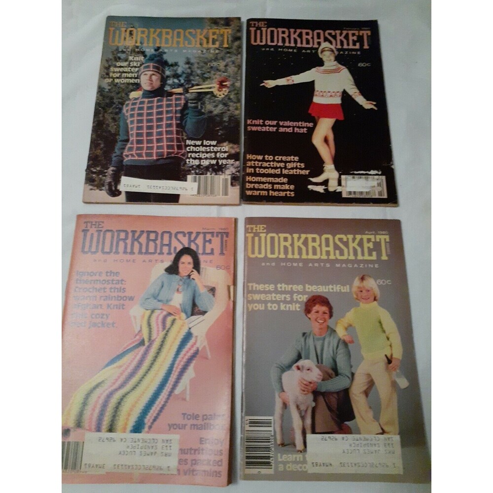 Vtg Workbasket Magazine Jan-Dec 1980 All 10 Issues